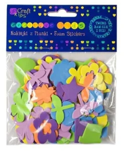 dpCraft Naklejki z pianki - - stokrotki, 120 szt.