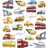 dpCraft Naklejki z połyskiem, Transport - - 24 szt. > Naklejki