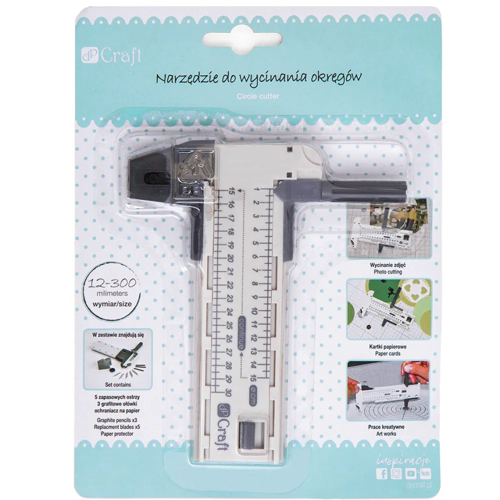 dpCraft Narzędzie do wycinania okręgów Circle Cutter -