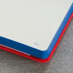 Leuchtturm1917 Notatnik Bauhaus - - Black, w kropki, twarda okładka, A5