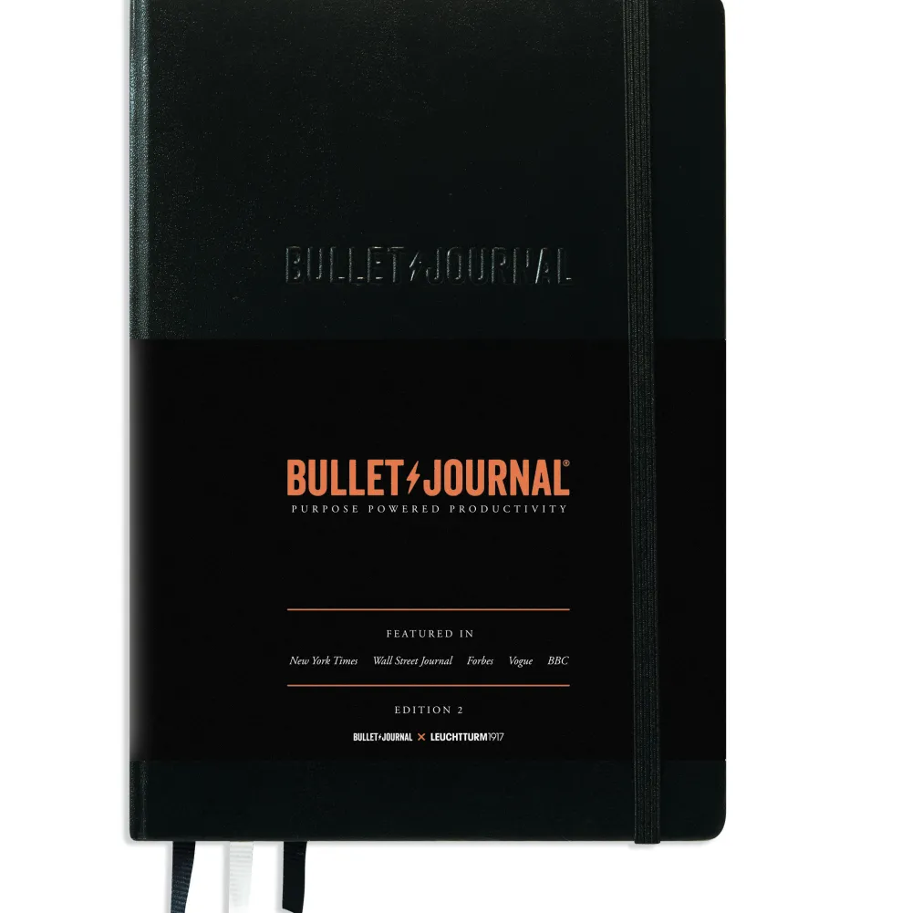 Leuchtturm1917 Notatnik Bullet Journal A5 - - czarny, w kropki, 120 g/m2 > Notatniki W Kropki