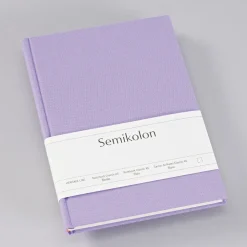 Semikolon Notatnik Classic A5 - - Lilac Silk, gładki, 176 stron