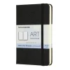Moleskine Notatnik do akwareli - - gładki twardy kieszonkowy czarny > Papier Do Akwareli
