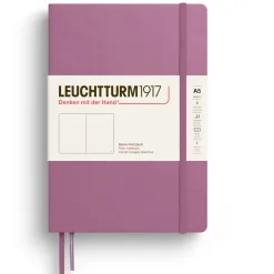 Leuchtturm1917 Notatnik gładki A5 - - Dusty Rose, twarda okładka ><noscript><img width=