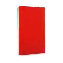 Moleskine Notatnik gładki A5 - - czerwony twarda okładka