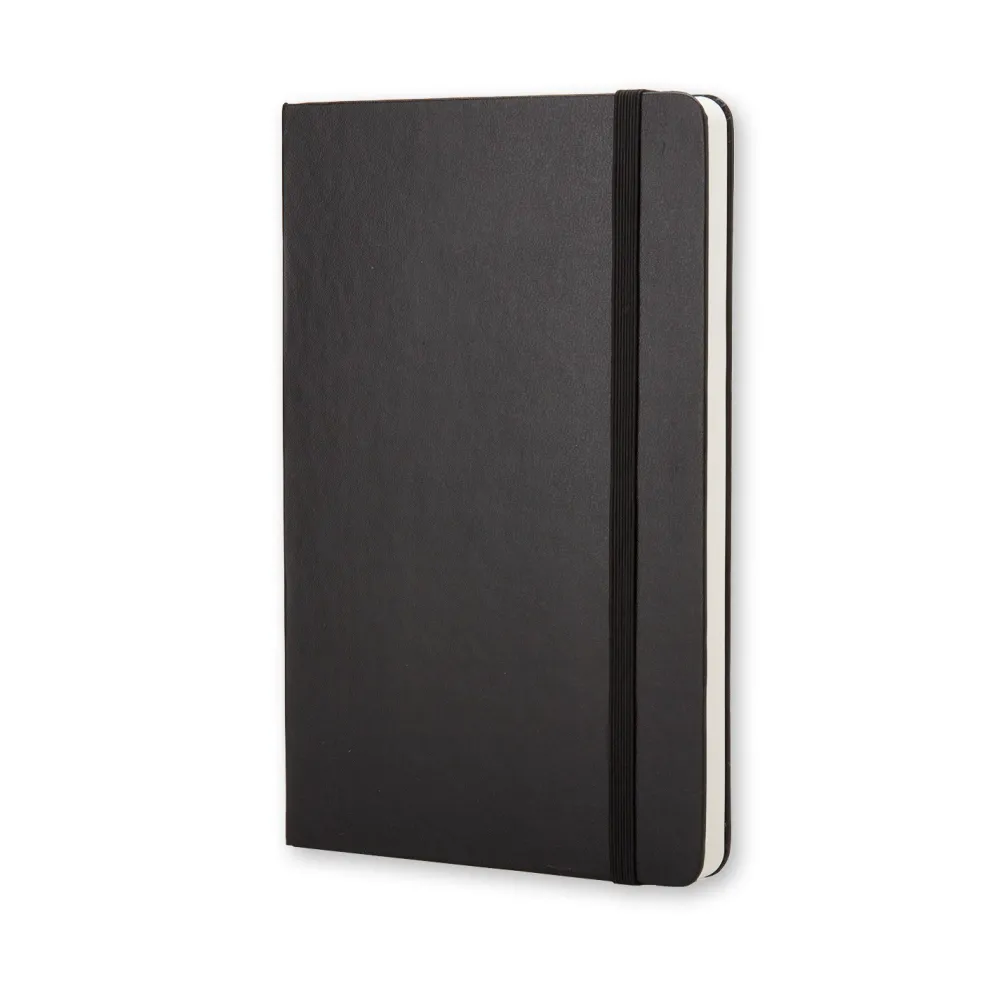 Moleskine Notatnik gładki A5 - - czarny twarda okładka > Notatniki Gładkie