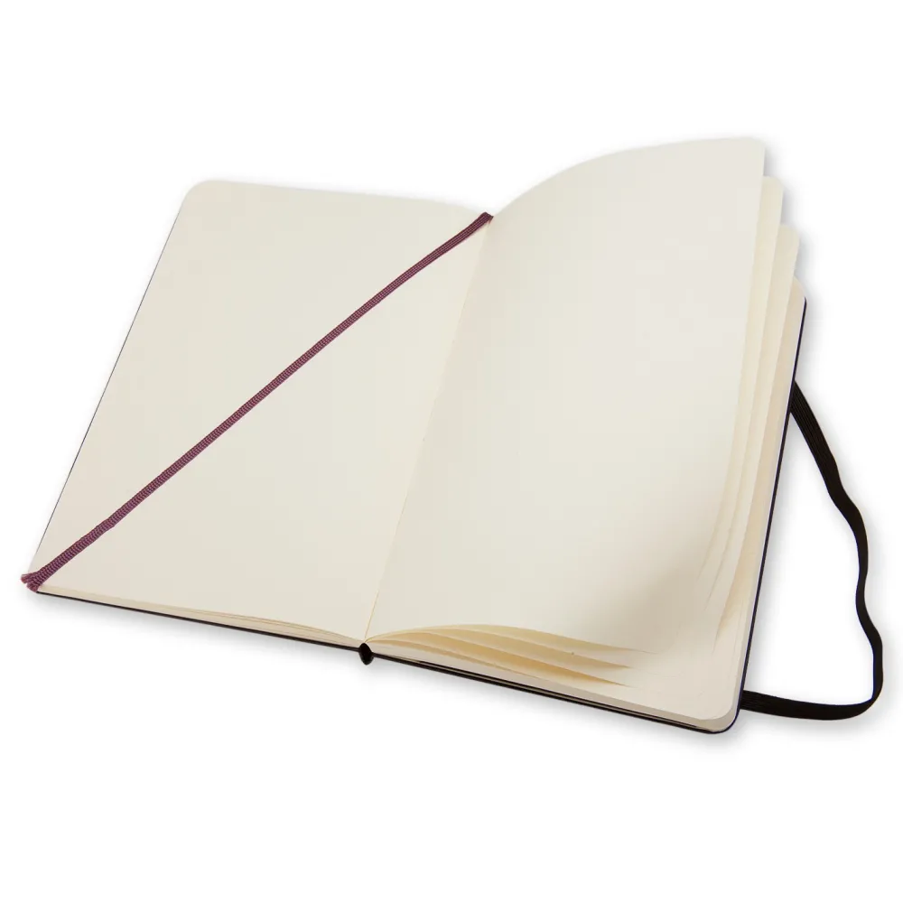 Moleskine Notatnik gładki A5 - - czarny twarda okładka > Notatniki Gładkie