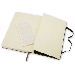 Moleskine Notatnik gładki A5 - - czarny twarda okładka ><noscript><img width=