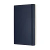 Moleskine Notatnik gładki A5 - - granatowy miękka okładka