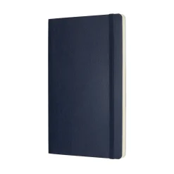 Moleskine Notatnik gładki A5 - - granatowy miękka okładka