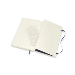 Moleskine Notatnik gładki A5 - - granatowy miękka okładka