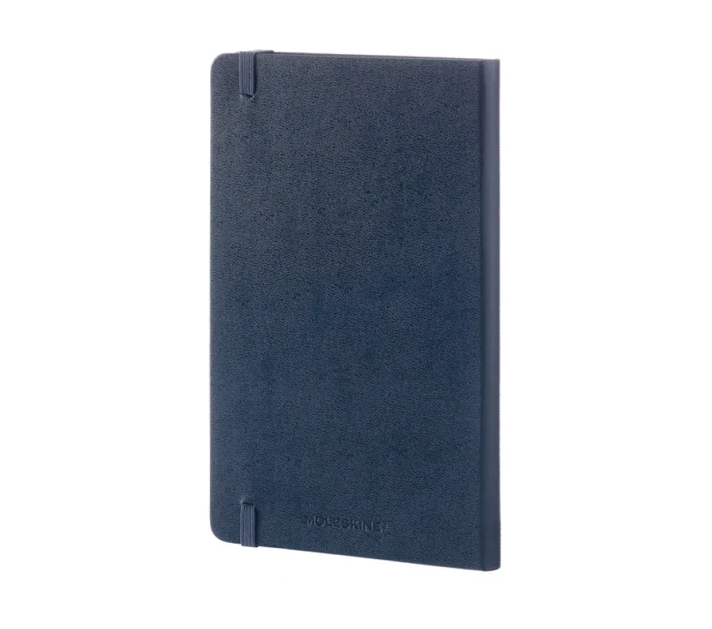 Moleskine Notatnik gładki Classic 13 x 21 cm - - granatowy twarda okładka > Notatniki Gładkie