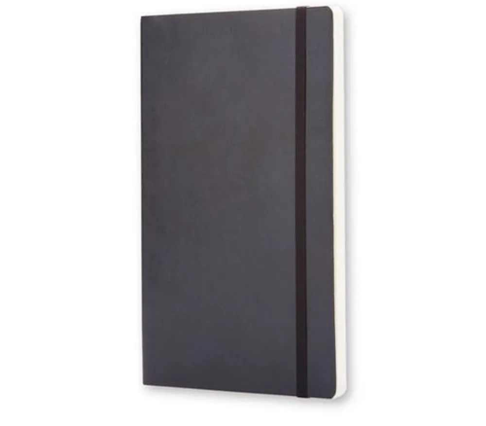 Moleskine Notatnik gładki Classic 13 x 21 cm - - czarny miękka okładka > Notatniki Gładkie