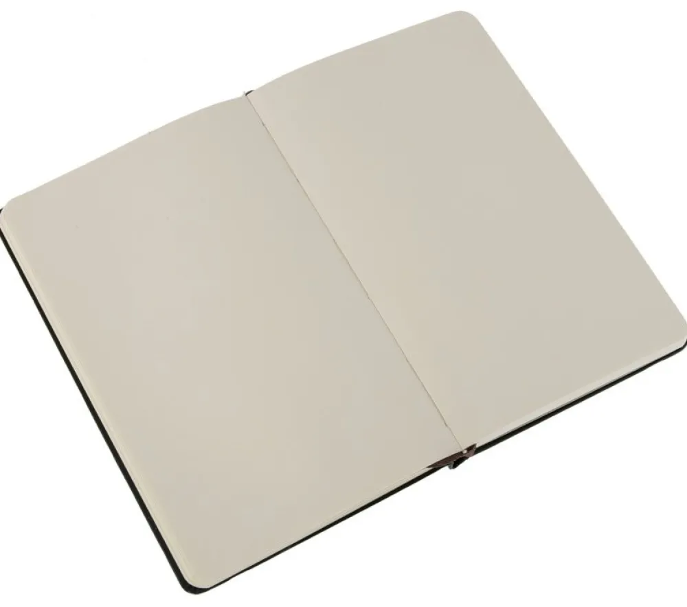 Moleskine Notatnik gładki Classic 9 x 14 cm - - czarny miękka okładka