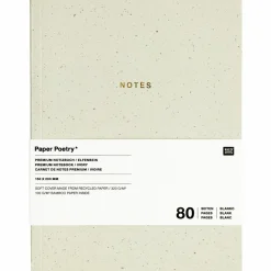 Rico Design Notatnik gładki 15 x 20 cm - Paper Poetry - Ivory miękka okładka 100 g > Notatniki Gładkie