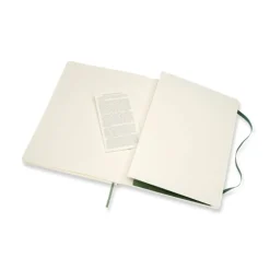Moleskine Notatnik gładki XL - - ciemnozielony miękka okładka