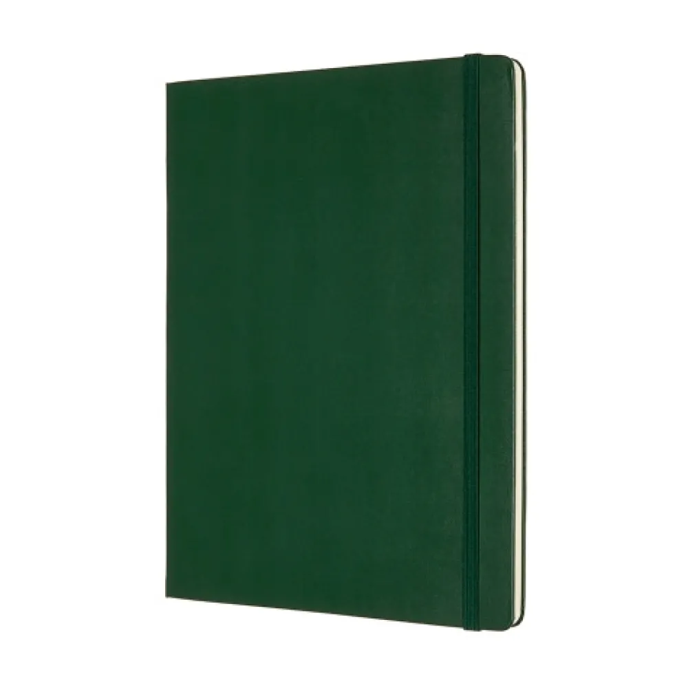 Moleskine Notatnik gładki XL - - ciemnozielony twarda okładka > Notatniki Gładkie