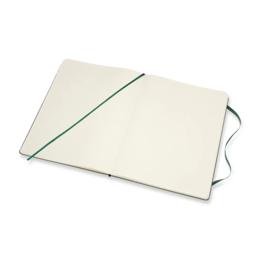 Moleskine Notatnik gładki XL - - ciemnozielony twarda okładka > Notatniki Gładkie