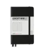 Leuchtturm1917 Notatnik - - w linie, czarny, twarda okładka, A6 > Notatniki W Linie