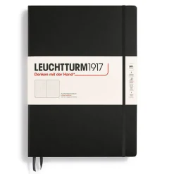Leuchtturm1917 Notatnik Master A4+ - - w kropki, czarny, 100 g/m2 > Notatniki W Kropki