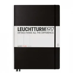 Leuchtturm1917 Notatnik Master Classic - - gładki, czarny, A4+ > Notatniki Gładkie