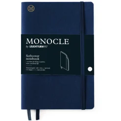 Leuchtturm1917 Notatnik Monocle B6+ - - w kropki, miękka okładka, Navy, 80 g > Notatniki W Kropki