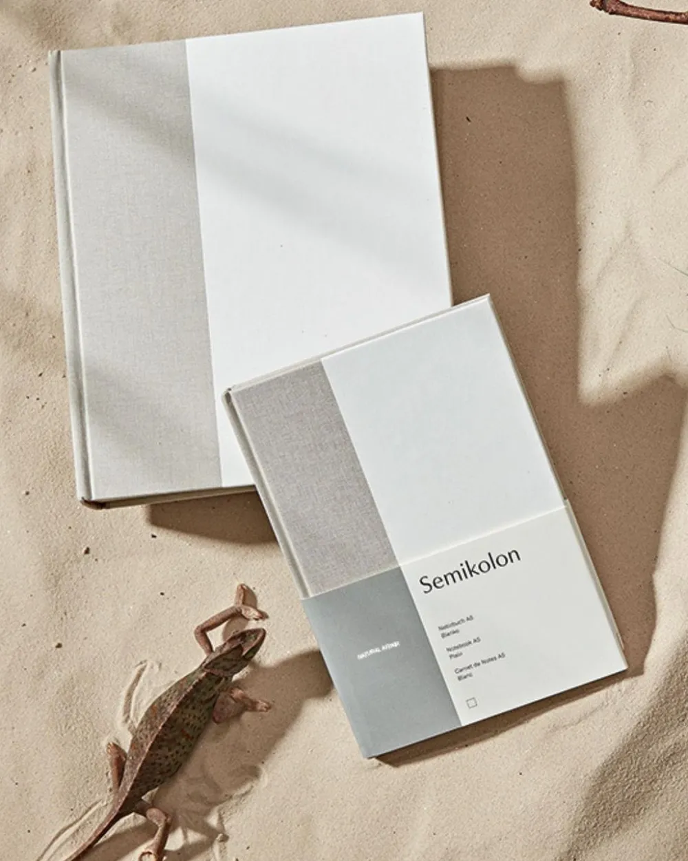 Semikolon Notatnik Natural Affair, A5 - - Desert, w kropki, 176 stron