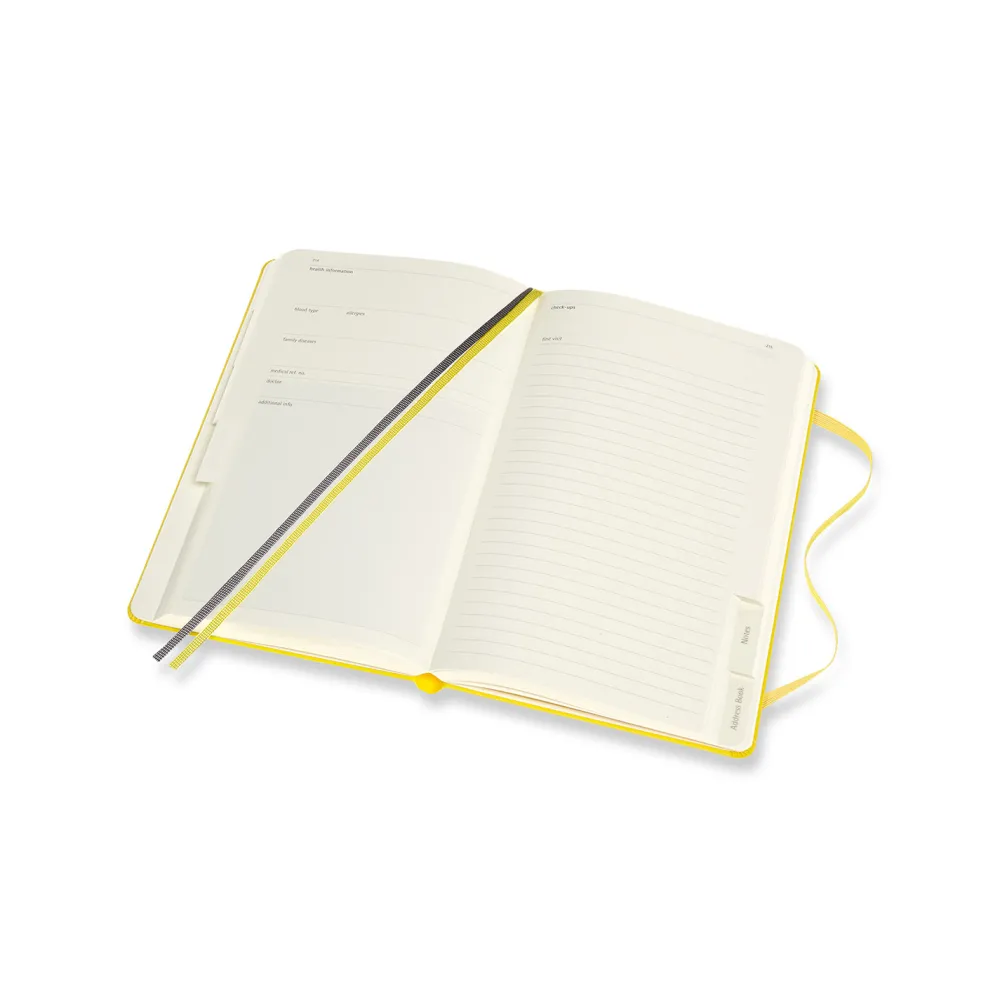 Moleskine Notatnik Passion Journal Baby - - żółty twardy L > Pamiętniki & Dzienniki