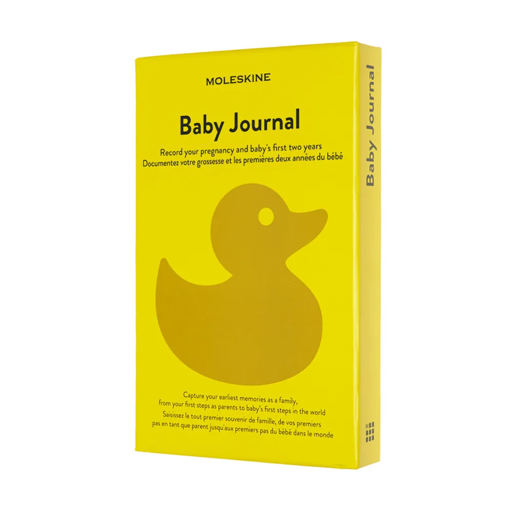 Moleskine Notatnik Passion Journal Baby - - żółty twardy L > Pamiętniki & Dzienniki