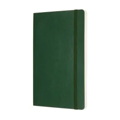Moleskine Notatnik w kratkę A5 - - ciemnozielony miękka okładka ><noscript><img width=