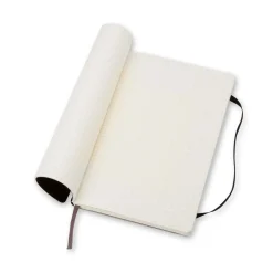 Moleskine Notatnik w kratkę A5 - - czarny miękka okładka ><noscript><img width=