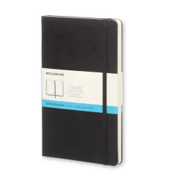 Moleskine Notatnik w kropki A5 - - czarny twarda okładka