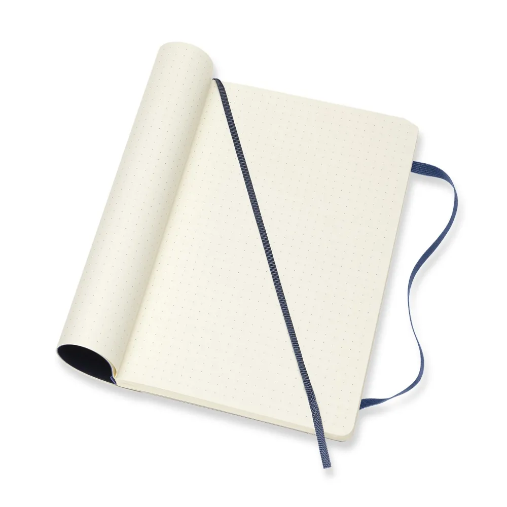 Moleskine Notatnik w kropki A5 - - czarny miękka okładka > Notatniki W Kropki