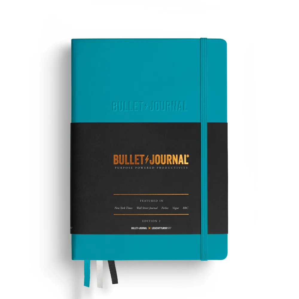 Leuchtturm1917 Notatnik w kropki Bullet Journal 2 A5 - - Turquoise > Notatniki W Kropki