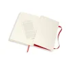 Moleskine Notatnik w kropki Classic 13 x 21 cm - - czerwony twarda okładka > Notatniki W Kropki