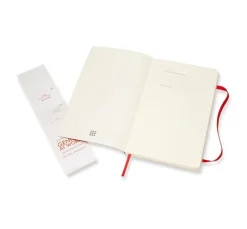 Moleskine Notatnik w kropki Classic 13 x 21 cm - - czerwony twarda okładka ><noscript><img width=