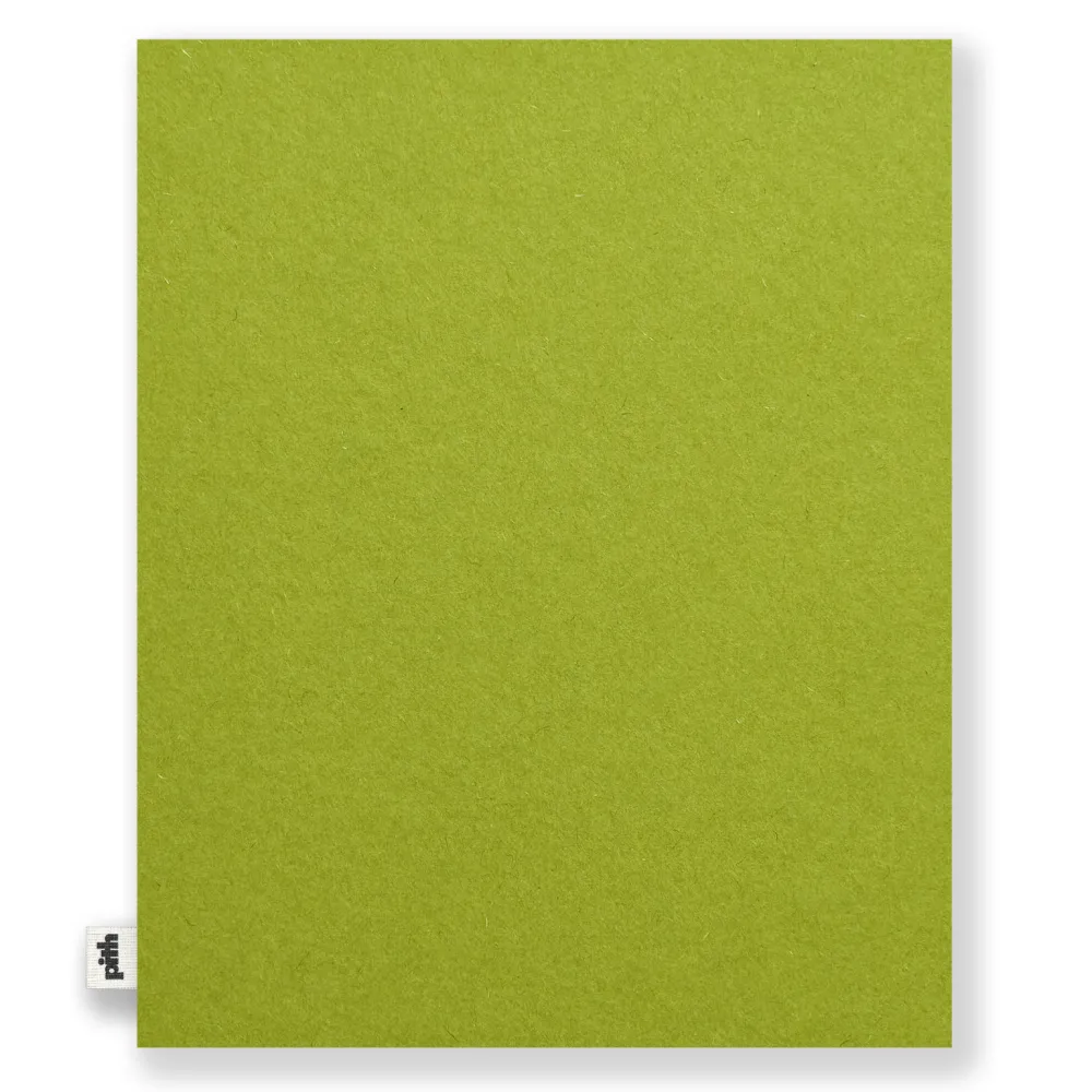 pith Notatnik w kropki Pomelo 21 x 26 cm - - Chartreuse