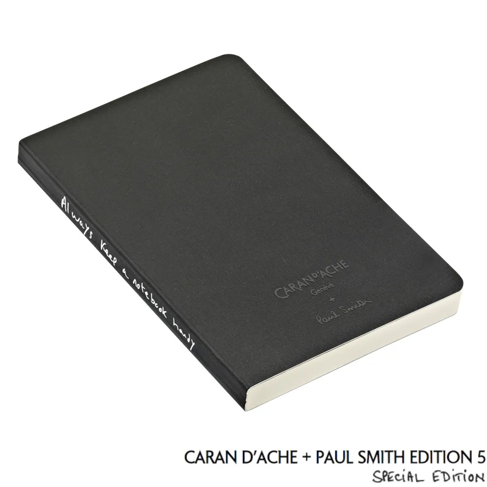 Caran d'Ache Notatnik w kropki Special Edition Paul Smith A6 - - czarny > Notatniki W Kropki