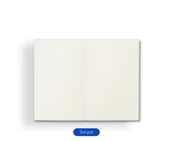 pith Notatnik w kropki Yuzu 12,9 x 19,8 cm - - Raw ><noscript><img width=