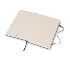Moleskine Notatnik w linię Classic 13 x 21 cm - - granatowy twarda okładka ><noscript><img width=