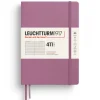 Leuchtturm1917 Notatnik w linie 411 A5 - - Dusty Rose twarda okładka > Notatniki W Linie
