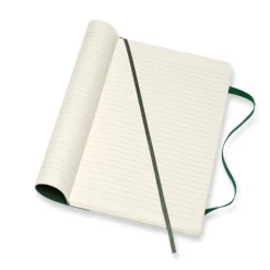 Moleskine Notatnik w linie A5 - - ciemnozielony miękka okładka