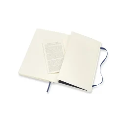 Moleskine Notatnik w linie A5 - - granatowy miękka okładka
