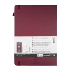 Sakura Notatnik w linie A4 - - Mulberry, twarda okładka, 140 g/m2 ><noscript><img width=