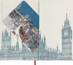 Moleskine Notatnik w linie I am London 13 x 21 cm - - twarda okładka > Notatniki W Linie