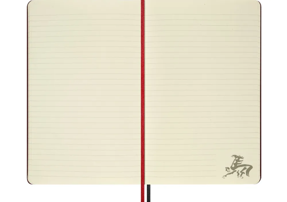 Moleskine Notatnik w linie 2026 Year of the Horse - - Red Fire Horse > Notatniki W Linie