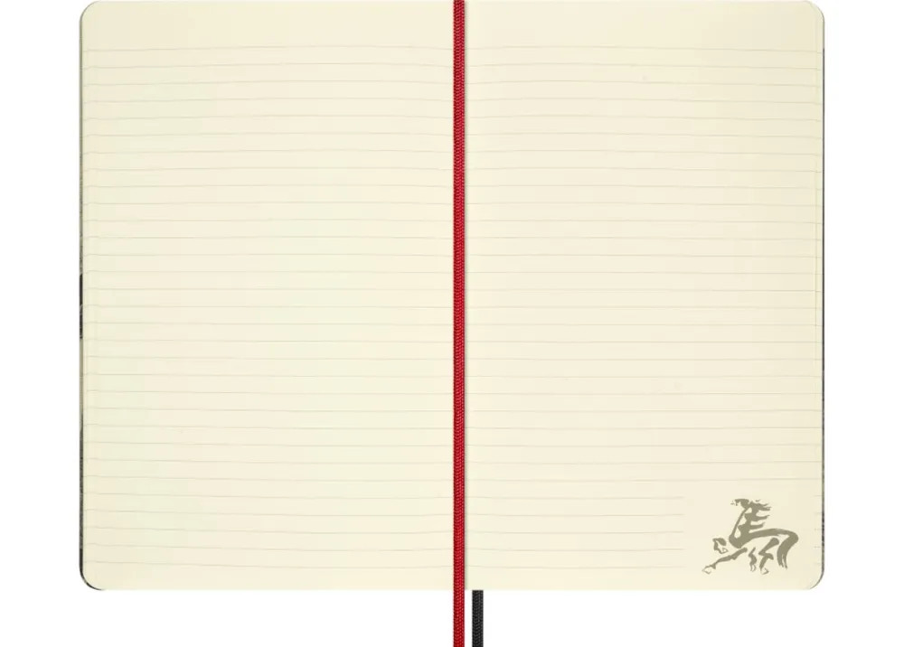 Moleskine Notatnik w linie 2026 Year of the Horse - - White Fire Horse