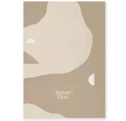 Jasnie Plan Notes A5 - Jaśnie Plan - beżowy, w kropki, 100g/m2, 120 stron