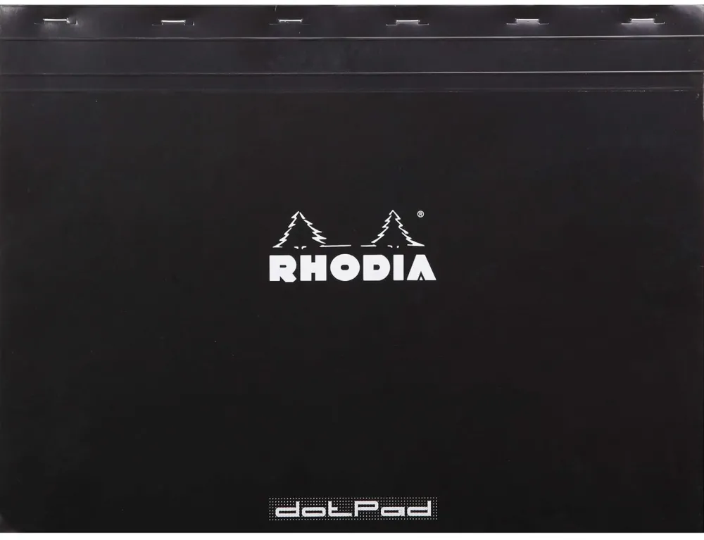 Rhodia Notes dotPad - - w kropki, czarny, A3+, 80 g, 80 ark. > Zeszyty