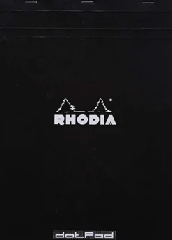 Rhodia Notes dotPad - - w kropki, czarny, A4, 80 g, 80 ark. > Zeszyty
